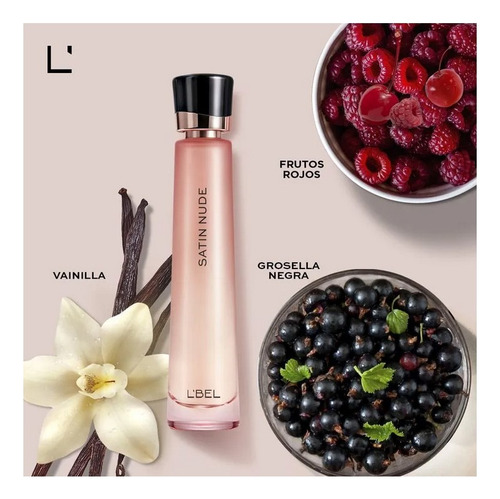 Perfume Femenino Satin Nude Lbel 50ml Volumen De La Unidad 50 Ml