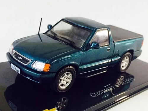 Miniatura De Chevrolet S-10 1995 Verde 1:43 