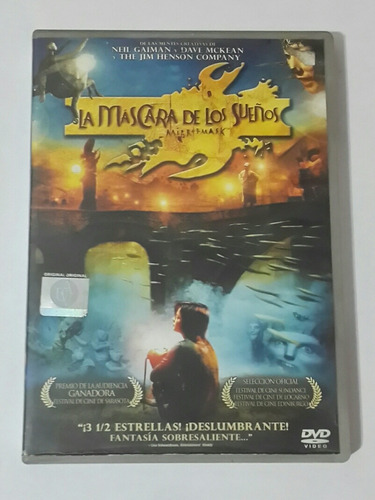 Dvd La Mascara De Los Sueños Original - Neil Gaiman