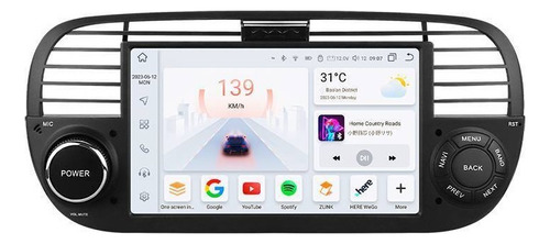 Estreo Carplay 2+32g Para 2007-2015 Fiat 500