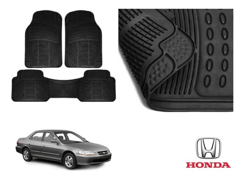 Tapete Uso Rudo Honda Accord Sedan 2001 Rubber Black Origina