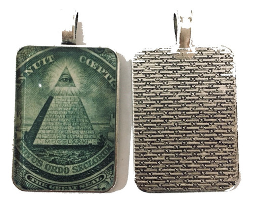 75 Medallas Piramide Dólar Original Mide 3.5cm X 2.5cm
