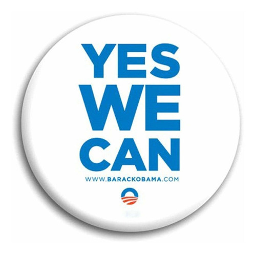 Barack Obama Yes Podemos Pinback Button 1.25