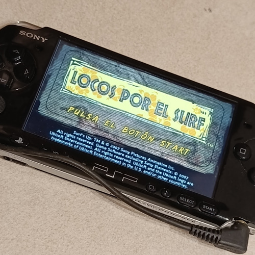 Psp Consola Sony Psp Con Caja Y Jueg Sony Playstation Portat Negro (Usado)