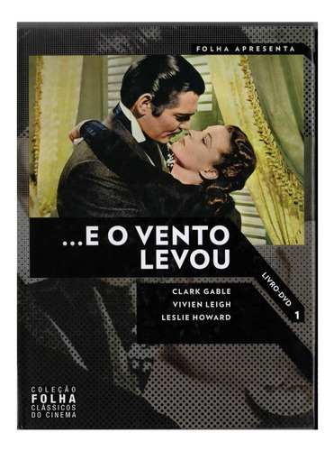 Coleção Folha Clássicos Do Cinema Livro/dvd - E O Vento Levou (Usado)
