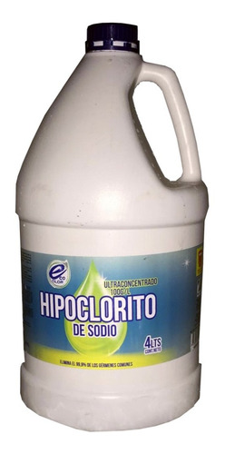 Hipoclorito De Sodio Cloro 10 Litros Piscinas Puro 100 G/l