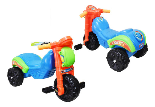 Triciclo   Pedales De Plástico De 2 A 4 Años