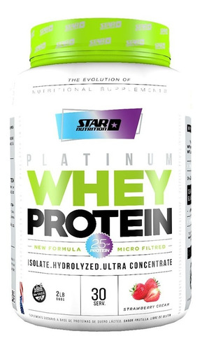 Proteina Whey Star Nutrition 2 Lb 