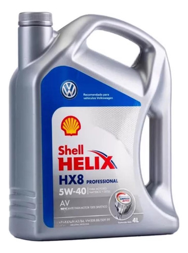 Aceite Para Motor Helix Hx8 Professional Av 5w-40