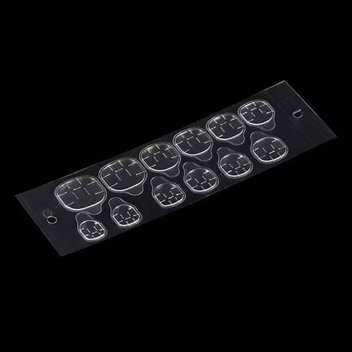 Imagen 8 de 9 de 240 Gomas Adhesiva En Gel Pegante Para Uñas Press On Stickon