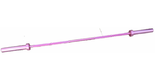 Infinité Barra Olímpica De Aluminio Peso 5kg Largo 180cm Color Rosa Chicle