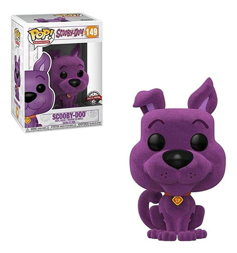 Scooby-doo Pop - Figura Decorativa, Color Morado Vinilo Exc.