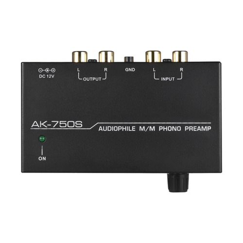 Preamplificador Phono Preamp Audiophile M / M Con Controles