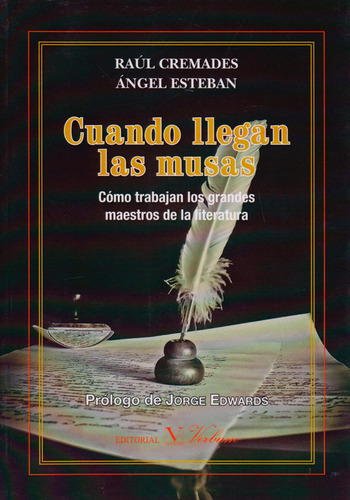Cuando Llegan Las Musas, De Ángel Esteban Y Raúl Cremades. Editorial Verbum, Tapa Blanda, Edición 1 En Español, 2016