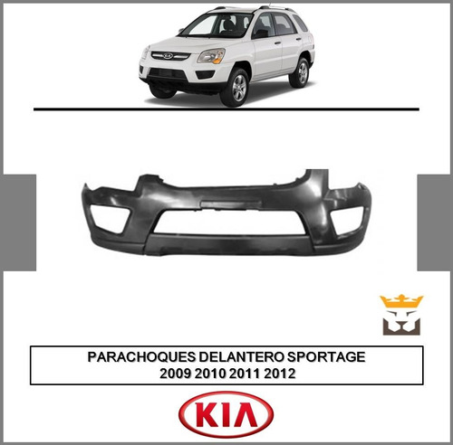 Parachoques Delantero Kia Sportage 2009 2010 2011 2012