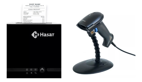 Impresora Termica Hasar 181 + Lector Hasar 9010 Usb Con Pie