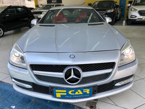 Imagem 3 de 15 de Mercedez Benz Slk 200 Cgi 2012 Interno Vermelho,nova!