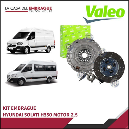 Imagen 1 de 4 de Kit Embrague Hyundai Solati H350 2.5 Diesel Euro 5