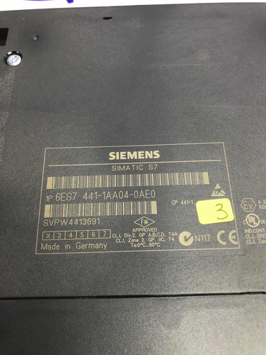 Siemens 6es7 441-1aa04-0ae0 Procesador 6es7441-1aa04-0ae0 3
