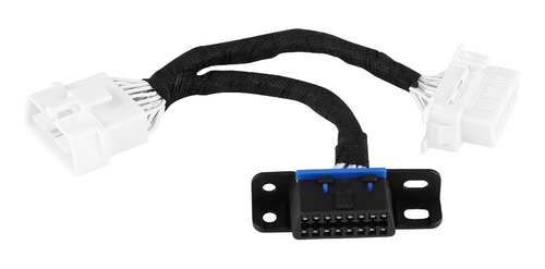 Adaptador Divisor Y Cable Obd2 De 16 Pines Macho A Doble Hem