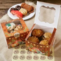 Comprar Caixas De Biscoitos Kate Aspen Fall Com Janela E Adesivo, Co