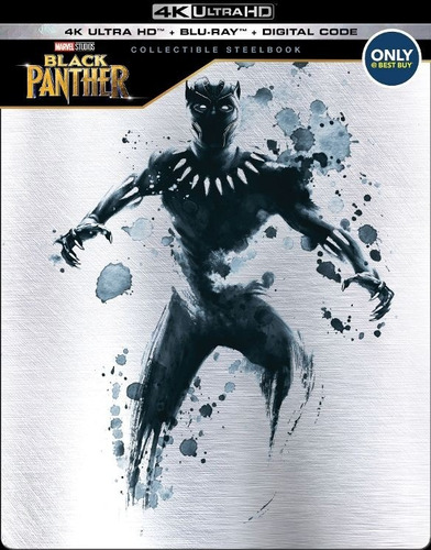 Blu Ray 4k Black Panther Ultra Hd Steelbook Best Buy Marvel