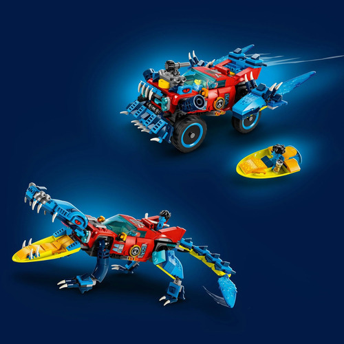 Kit Lego Dreamzzz 71458 Auto-cocodrilo 494 Pz