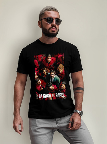 Playeras La Casa De Papel Diseño 01 Series Playeras Beloma