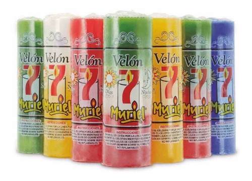 Velon 7 Días X 10 Unidades Colores A Elección - Premium