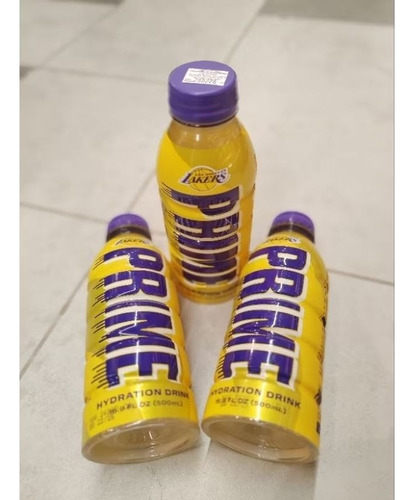 Prime Bebida Hidratante De Los Lakers Sabor Lemonade