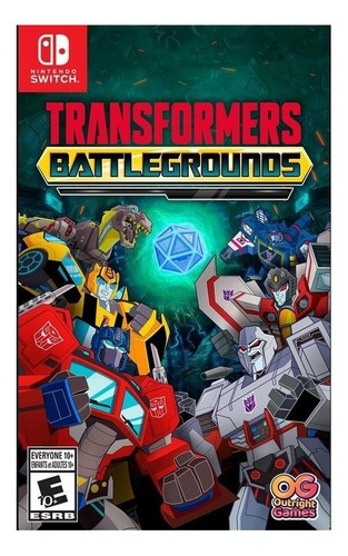 Transformers Battlegrounds Switch Y Sellado