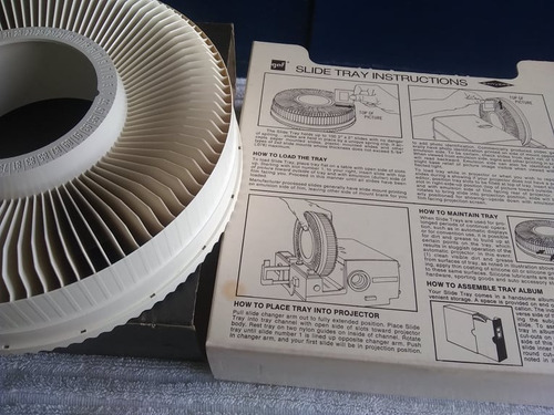 Imagen 5 de 6 de Carrusel Nuevo Para Filminas Y Diapositivas - Vivitar - Gaf