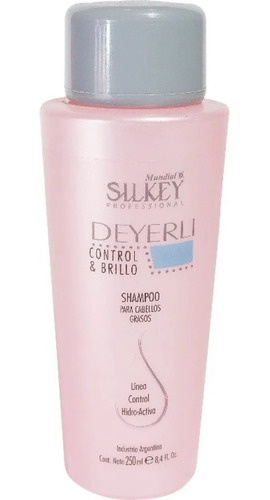 Shampoo Silkey Para Cabellos Grasos Deyerli 250ml