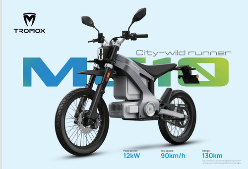 Motocicleta Eléctrica Tromox 