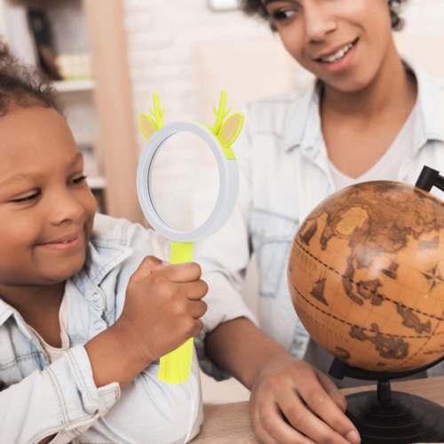 Lupa De Enseñanza Educativa Children Scientific