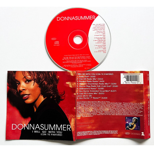 Donna Summer - I Will Go With You (español) Cd Nm/ex Usa 