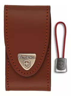 Funda Victorinox Piel Y Cordon Para Navaja Swisschamp 500761