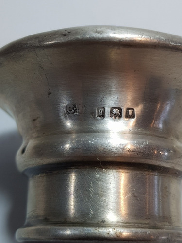 Imagen 8 de 8 de Antigua Plata Tapones Botellon O Estoque Esmalte Ro 1959