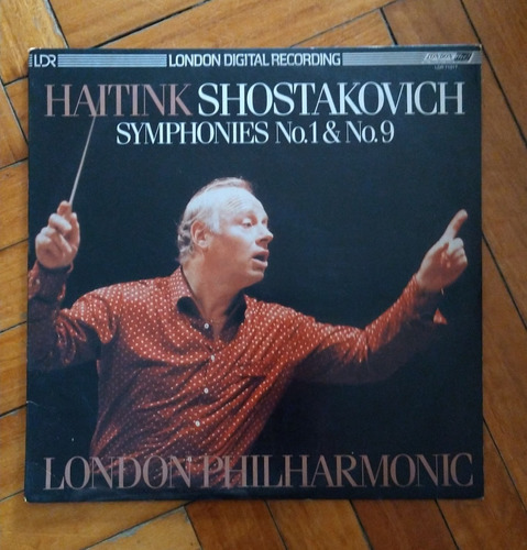Vinilo Haitinks Shostakovich Symphonies No.1&no.9