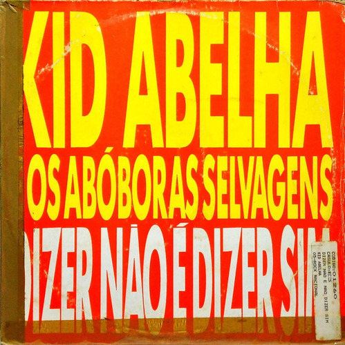 Kid Abelha Lp Single Dizer Não É Dizer Sim Wea 1989 2839