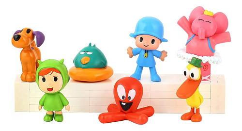Pocoyo Cake Toppers Figuras, Pocoyo Mini Toy Doll   Top...