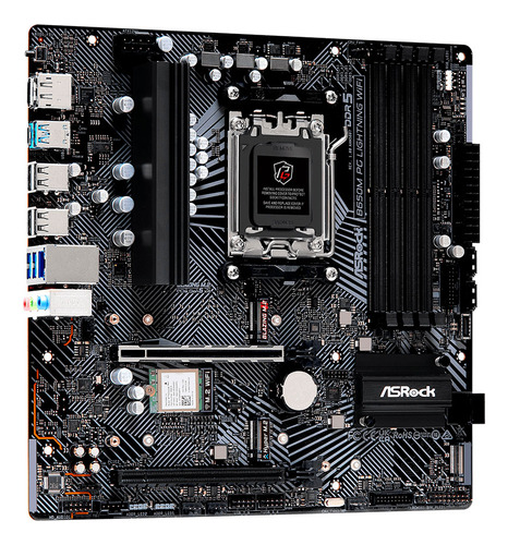 Mother B650m Pg Lightning Wifi Asrock Am5