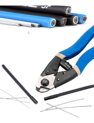 Pinza Herramienta Toopre Corta Cables Funda Cambio Bicicleta Azul