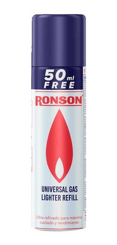 Gas Butano Ronson 300ml - Recarga Encendedor