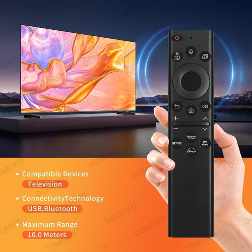 Control Remoto Solar Para Pantalla Smart Tv Samsung 4k 8k