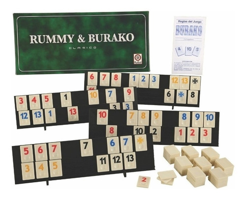 Rummy Burako Modelo Clasico Original De Ruibal