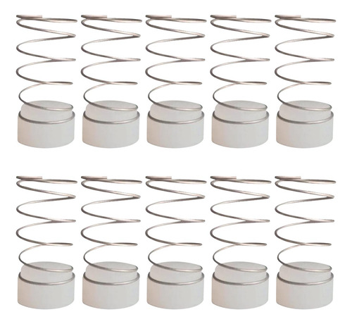 10x Almohadillas De Núcleo De Válvula De Compresor De 15mm