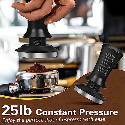 D Compactador De Café Expresso 53mm, Com Mola Constante