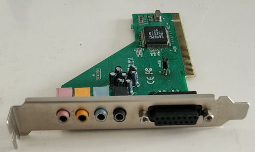 Placa De Sonido Envolvente 3d Pc 4.1 Canales Puerto Midi (Usado)