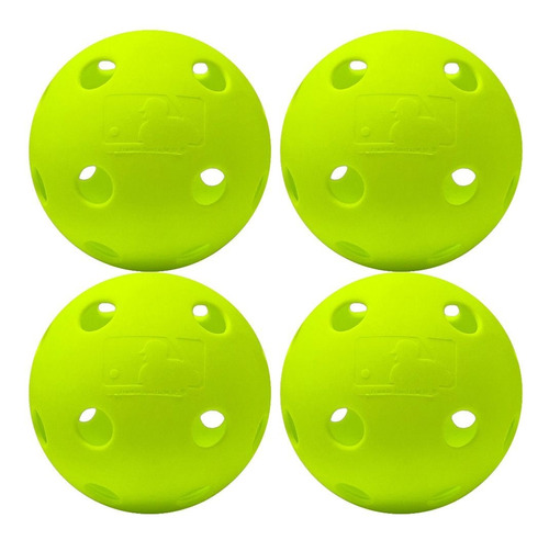 Pack Pelota Entrenamiento Softbol Franklin Indestruct 4 Pz